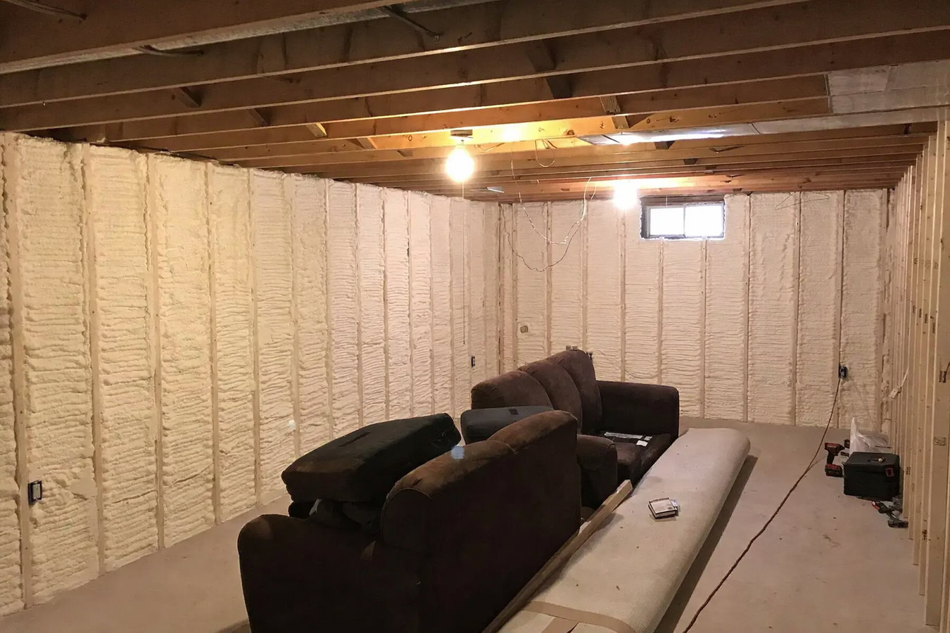 Basement insulation in Sherman, TX